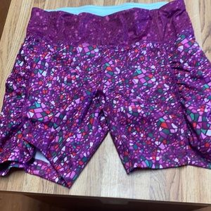 Lulu lemon biker shorts compression